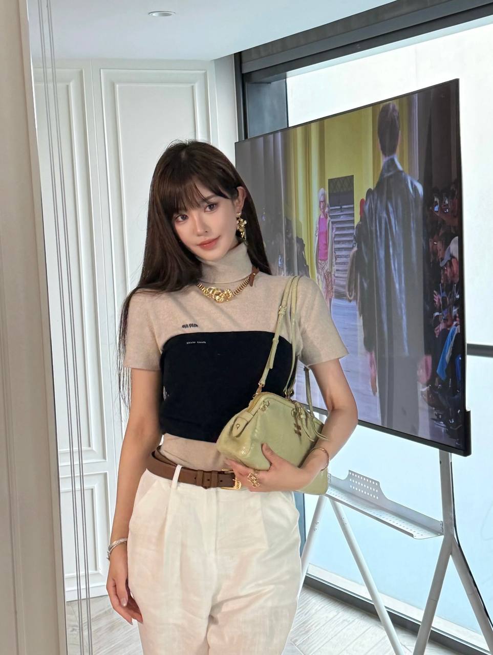 露西 素颜 Polas 模卡 3