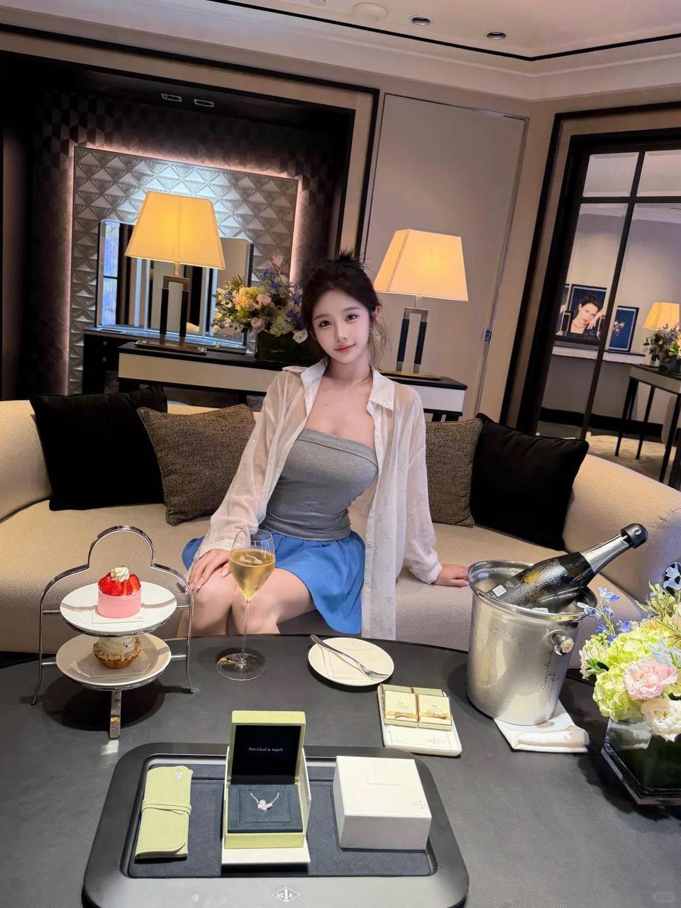 Clara 素颜 Polas 模卡 1